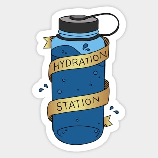 Hydration Station Sticker